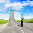 Concept of the road to success