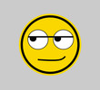 Smirk -SMILEY FACE