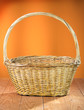 Photo: empty wicker basket empty wicker basket