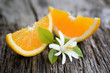 Fresh oranges