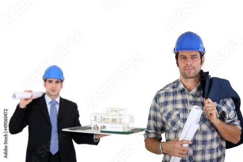 Photo: A team of architects A team of architects