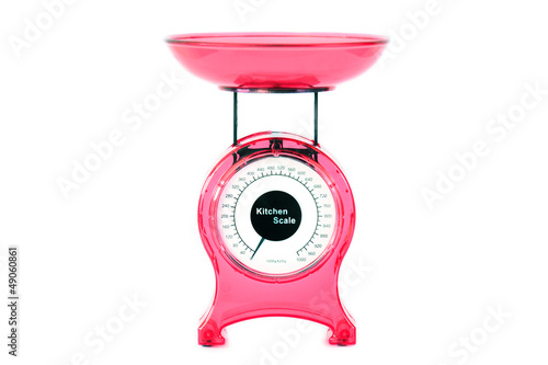 Photo: Red kitchen scales Red kitchen scales