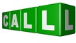 Call green cubes
