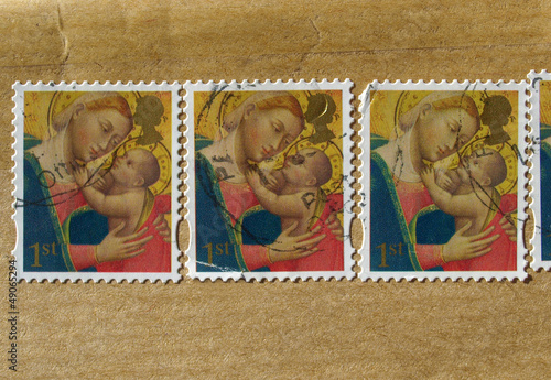 Photo: Mail stamp Mail stamp