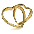 Heart-Shaped Wedding Rings