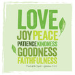 Vintage Christian design – Fruit of the Spirit
