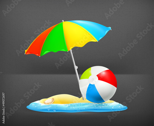 Vector: Summer icon Summer icon