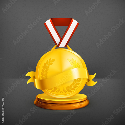 Vector: Gold Medal Gold Medal
