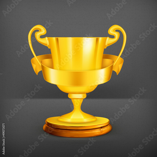 Vector: Gold trophy Gold trophy