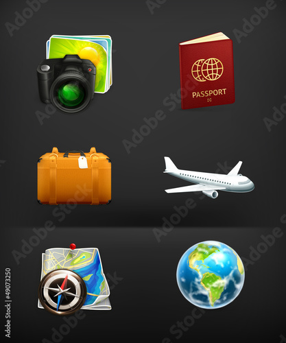 Vector: Travel icon set Travel icon set