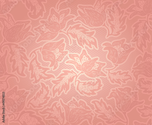 Vector: Decorative pink pattern Decorative pink pattern