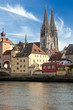 Foto: Blick auf die Regensburger Altstadt Blick auf die Regensburger Altstadt