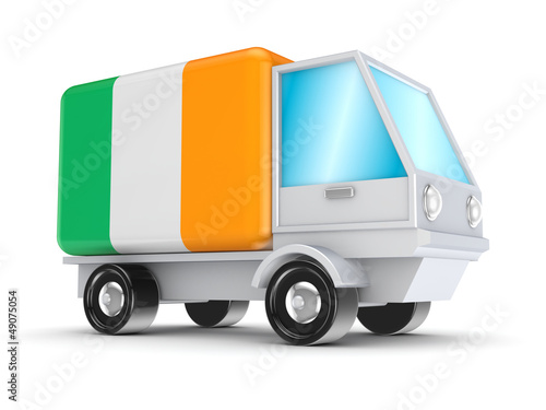 Illustration: Cargo concept. Cargo concept.