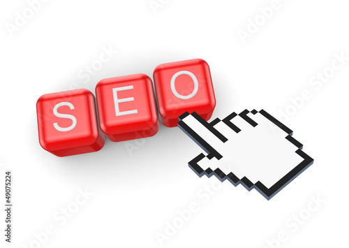 Illustration: SEO concept. SEO concept.