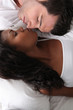 Couple in bed