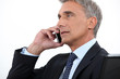 Chairman on phone