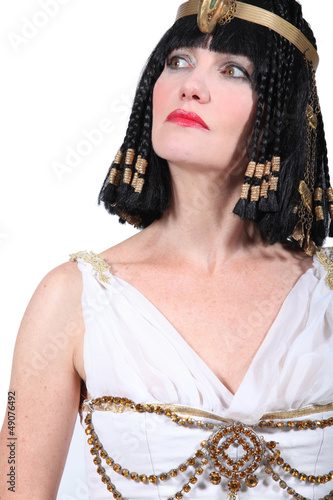 Photo: Woman in Cleopatra costume Woman in Cleopatra costume