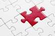 Jig Saw Puzzle - Red Piece