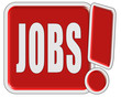 !-Schild rot quad JOBS