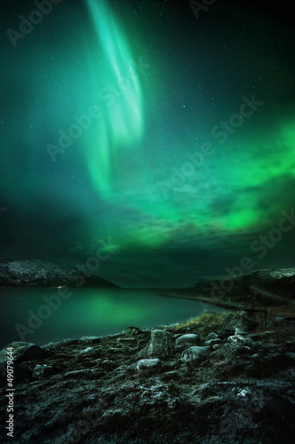 Photo: The Northern Lights Rising The Northern Lights Rising