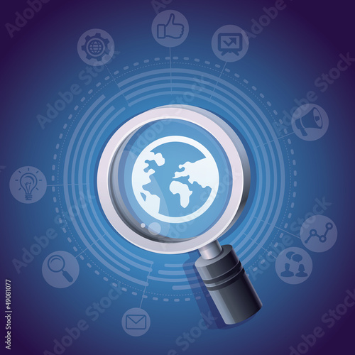 Vector: Vector internet concept Vector internet concept