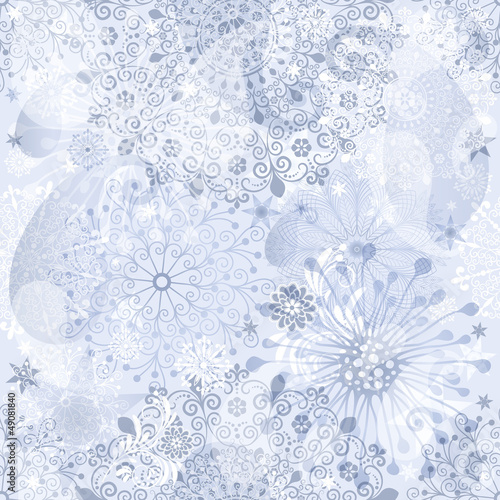 Vector: Christmas silvery seamless pattern Christmas silvery seamless pattern