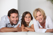 Parents with daughter