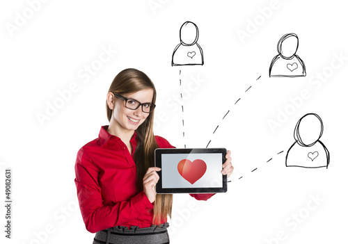 Photo: Internet love Internet love