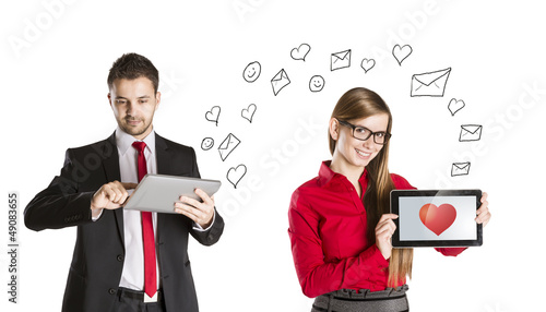 Photo: Internet love Internet love