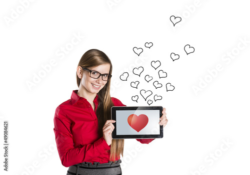 Photo: Internet love Internet love