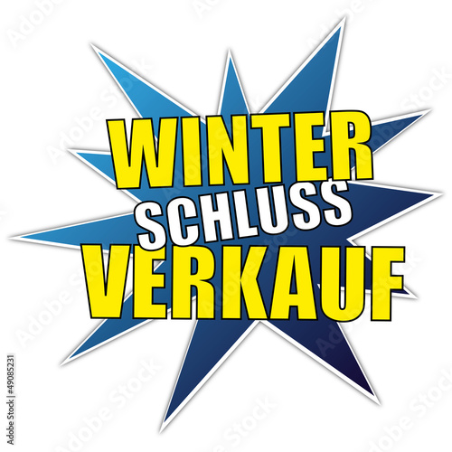 Vector: WSV - Winterschlussverkauf - Rabatt Button / Sticker WSV - Winterschlussverkauf - Rabatt Button / Sticker
