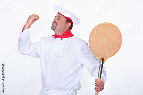Photo: Pizza chef Pizza chef