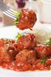 Meatballs with mashed potato