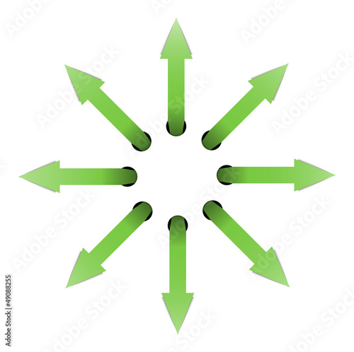 Vector: arrow circle concept arrow circle concept