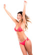 Photo: Happy summer woman in bikini Happy summer woman in bikini