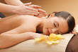 beautiful woman in massage salon