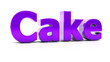 Cake in 3d