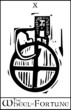Tarot Card Wheel of Fortune
