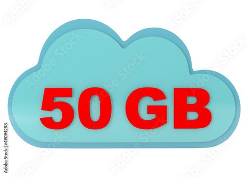 Illustration: Offers 50 GB of Free Cloud Storage Offers 50 GB of Free Cloud Storage