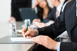 Photo: Business - businesspeople, meeting and presentation in office Business - businesspeople, meeting and presentation in office