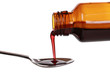 Flüssige Medizin in einer Flasche