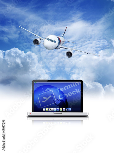 Illustration: Achat Billet Avion Internet Achat Billet Avion Internet
