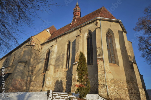 Photo: SIghisoara, back view over the Dominican Monastery Church SIghisoara, back view over the Dominican Monastery Church