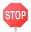 Stop Sign - Isolated