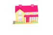 pink toy house