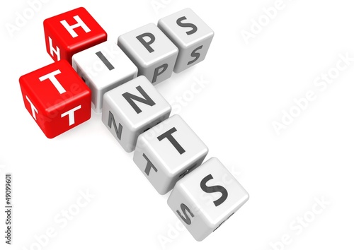 Illustration: Tips and hints in cube Tips and hints in cube