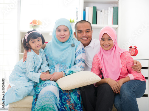 Photo: indonesian malay family having a good time indonesian malay family having a good time