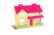 pink toy house