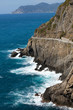 beautiful coastline in Cinque Terre, Liguria, Italy