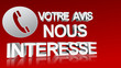 Illustration: votre avis nous interesse votre avis nous interesse